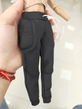 

In Stock 1/6 Scale Male Figure Accessory Grey Sweatpants Pants Model for 12 inches Action Figure Body