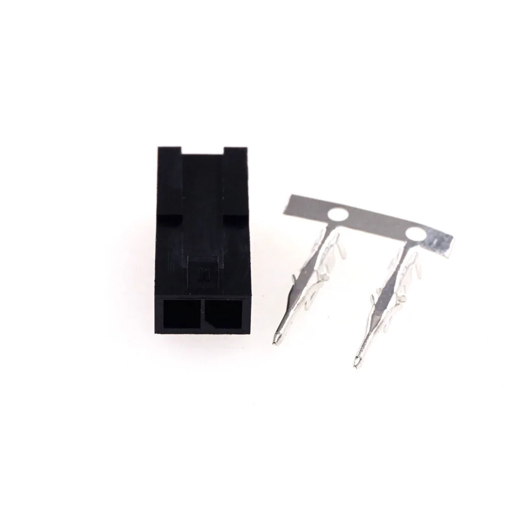 conector de 1x2 2 pinos sem orelha,