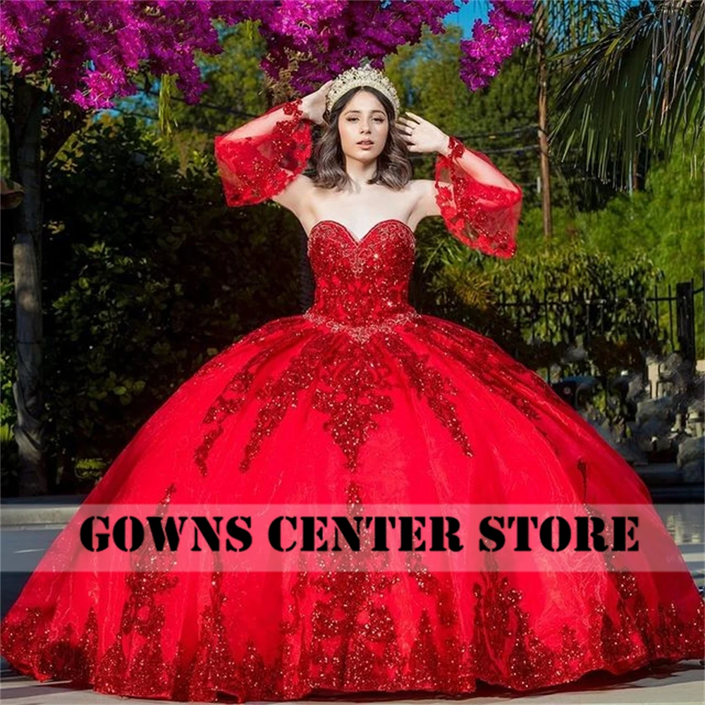 red dress for sweet 15