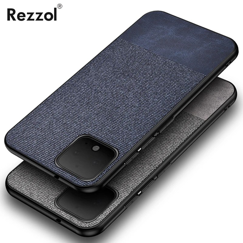 Чехол для Google pixel 4 XL тканевый силиконовый мягкий защитный чехол с краями телефона