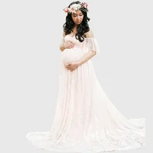Длинное платье для беременных; реквизит для фотосессии; платье для беременных; платья для фотосессии; платье для беременных; Кружевное платье макси