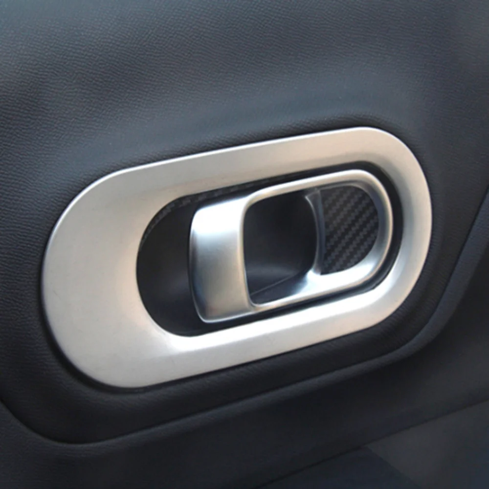 Нержавеющая сталь Межкомнатная дверная окантовка ручки молдинги для Citroen C5 aircross аксессуары для стайлинга автомобилей