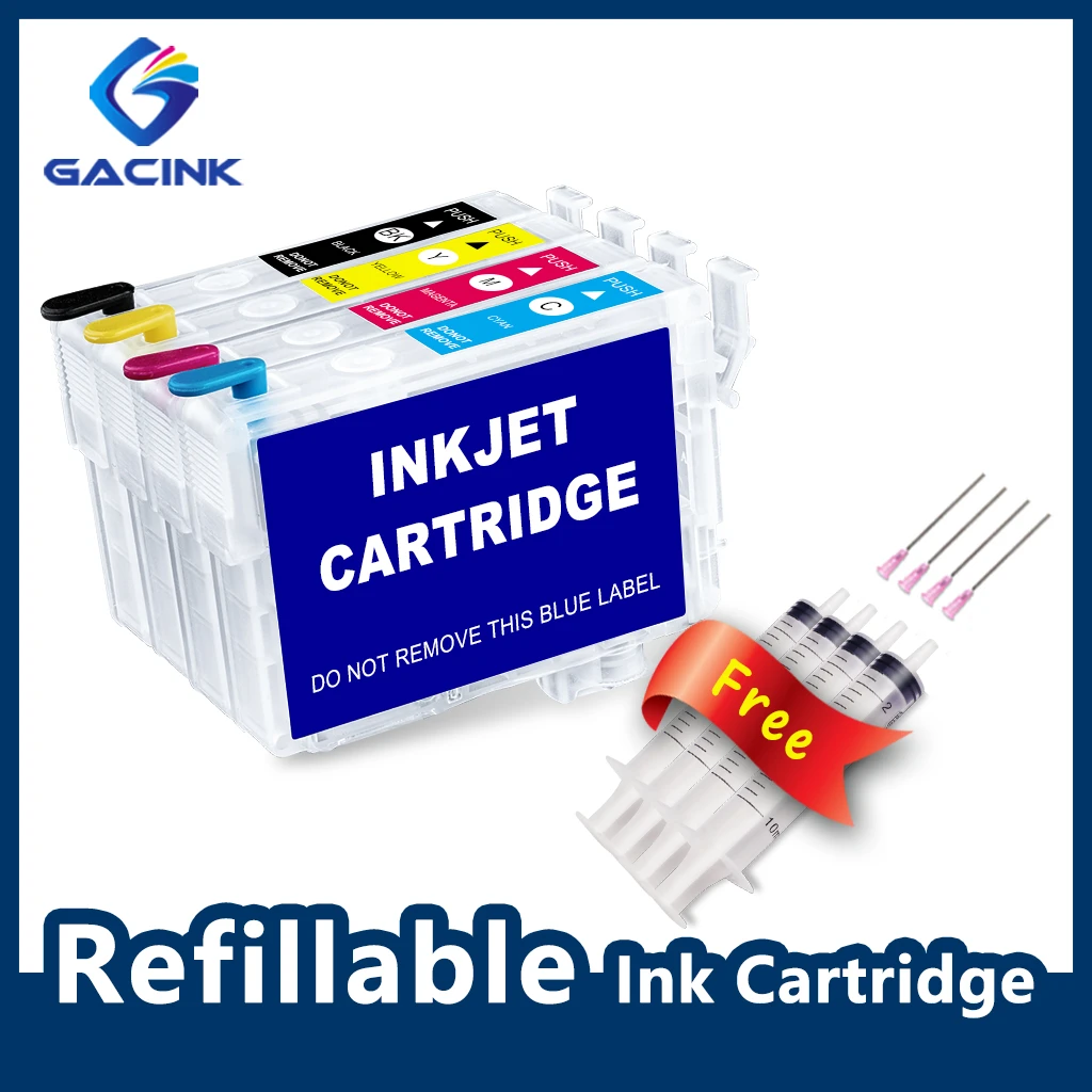 GACINK Universal Refillable Ink Cartridge No Chip For Epson 603 603XL T03A 212 T212 T212XL Without Chip Empty Cartridges canon ink cartridges