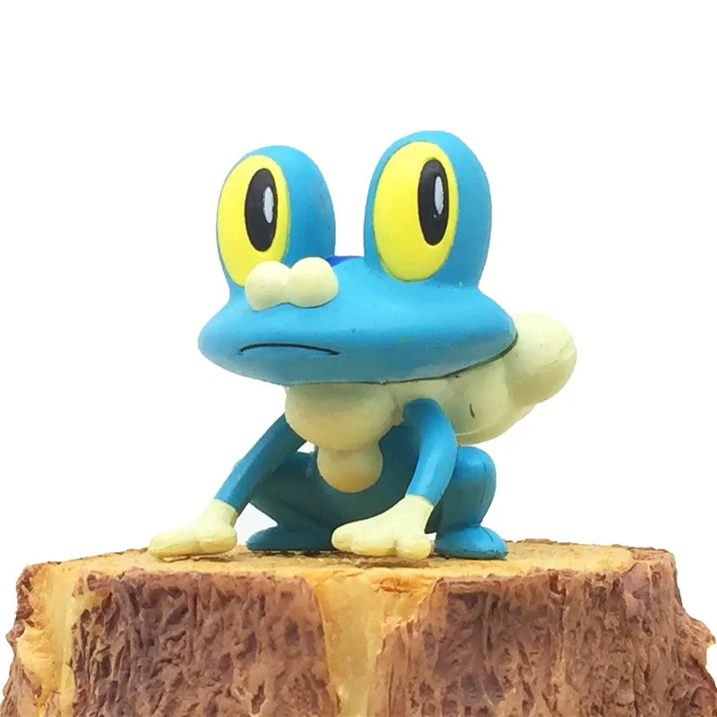 Takara Tomy Pokemon 4 см Charmander Popplio Litten Pikachu Rowlet Treecko Eevee Fennekin Greninja аниме фигурка куклы игрушка