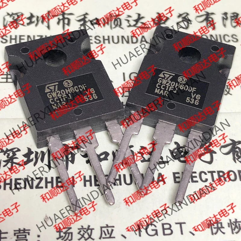 20 шт./лот GW20H60DF STGW20H60DF-247 600V 20A