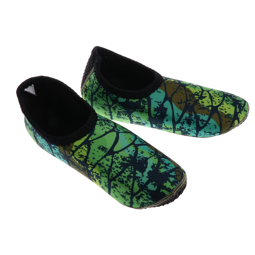 Green Camo M Водные виды спорта, неопреновые носки для дайвинга, противоскользящие коралловые тапочки, для плавания, серфинга, носки для подводного плавания, для взрослых, для дайвинга, обувь для влажного костюма - Цвет: Green Camo M