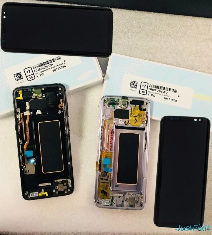 Оригинальная Замена для samsung S8 Plus G950 G950f G955 G955f ЖК-дисплей с сенсорным экраном с рамкой дигитайзер в сборе