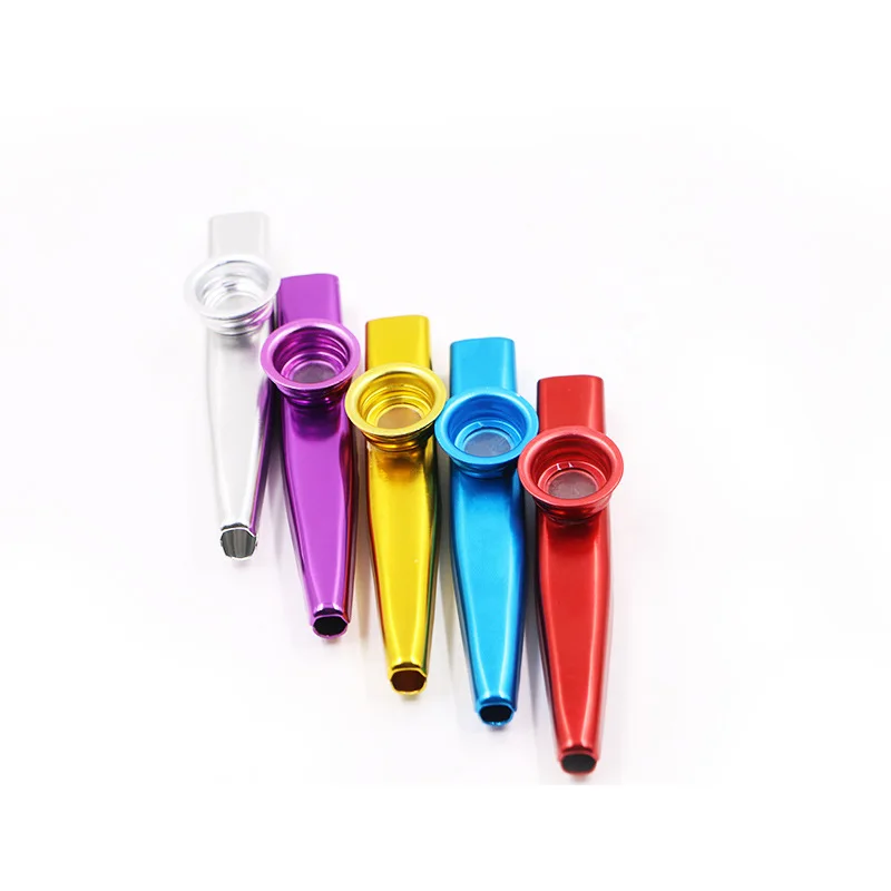 Dbao металлический казу гитара укулеле партнер kazoo флейта без обучения, инструмент