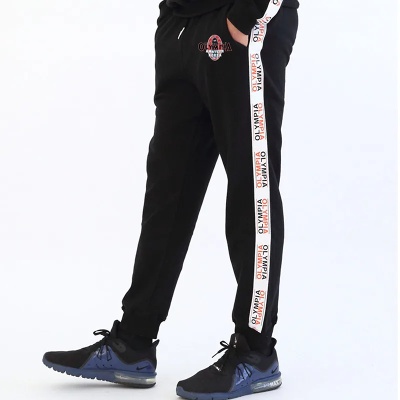 black pants Модные комплекты, мужской спортивный костюм, для тренажерного зала, для фитнеса, спортивный костюм, Мужская одежда, для пробежек, для пробежки, спортивная одежда, для упражнений, для тренировок, мужской костюм - Цвет: black pants