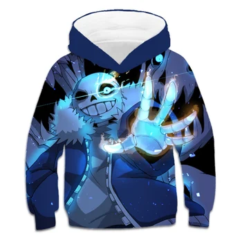 

Fashion 3D Undertale Children's Hoodie Classic Game Cartoon Boy Girl Clothes Pullover Children's Jacket Clothing Sweatshirt 4-14