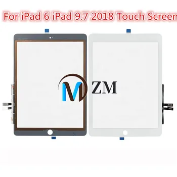 

For iPad 2018 Touchscreen Digitizer For iPad 6 iPad 9.7 2018 Touch Screen Glass Panel Replacement Sensor A1893 A1954
