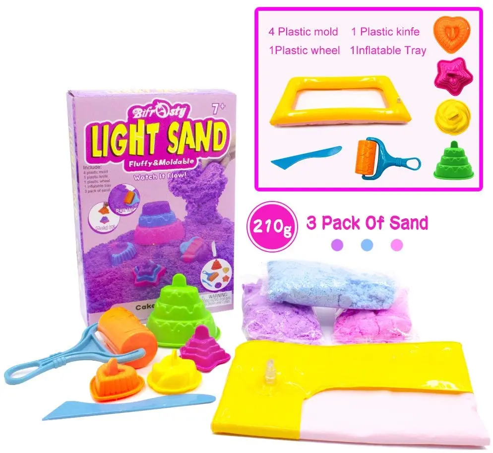 Sisland Magic Sand Soft Slime Dynamic Space Supplies Play Toys for Kid | Игрушки и хобби