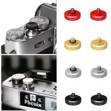 11mm Deluxe Concave Shutter Release Button Rubber Ring for Fujifilm X-T4 XT4 X-E4 X-E3 X100V X100F X100T X100S X100 X30 X20 X10