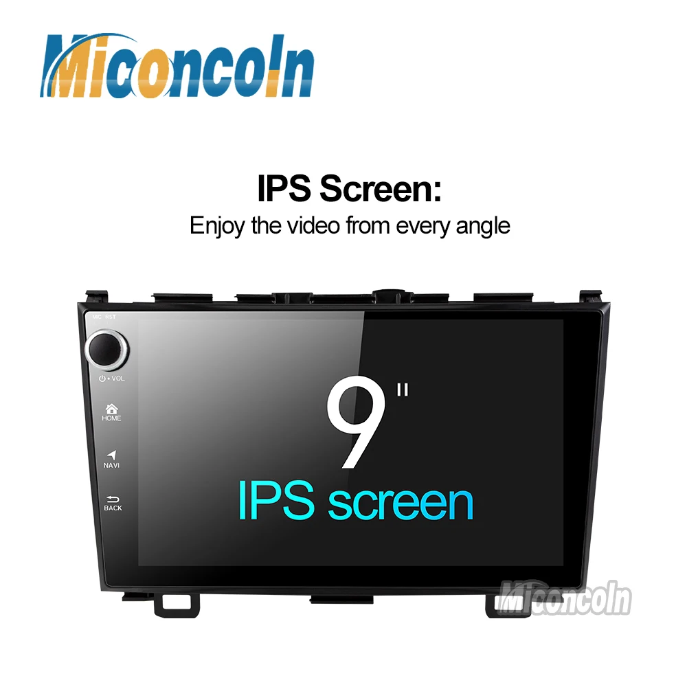 Cheap PX30 2G+32G android 9.0 car dvd gps player for Honda CRV with car radio video player gps navigation car stereo 1