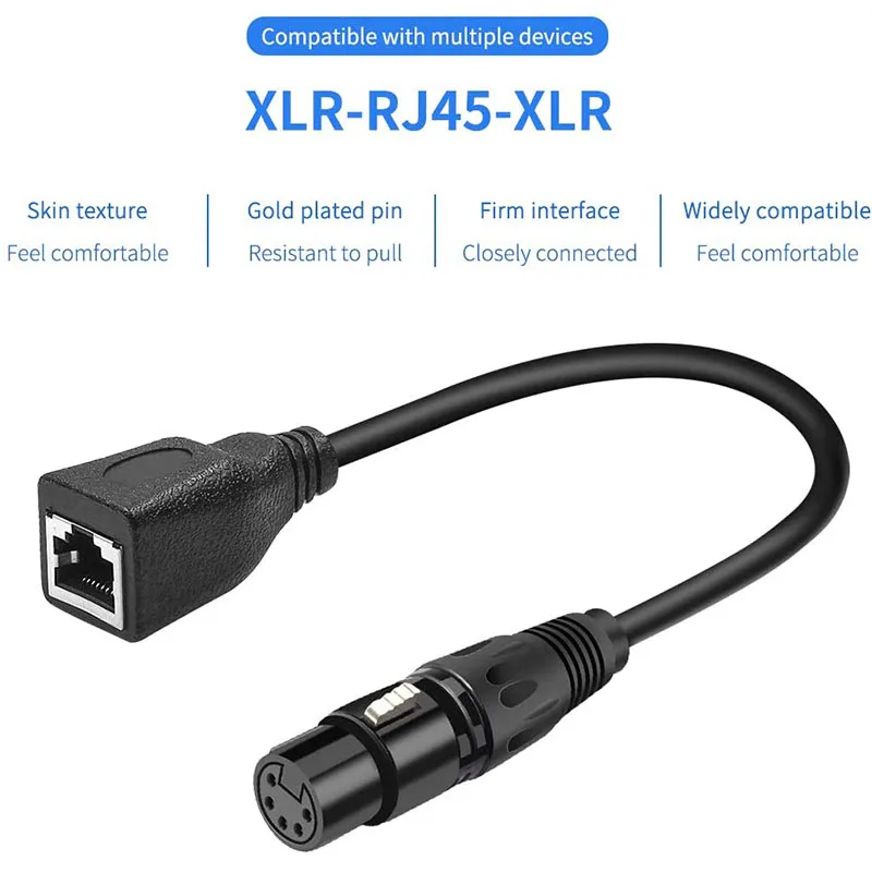 ũ Behringer Ŀ ý     ̺, 3  XLR  -RJ45 Ʈũ Ŀ