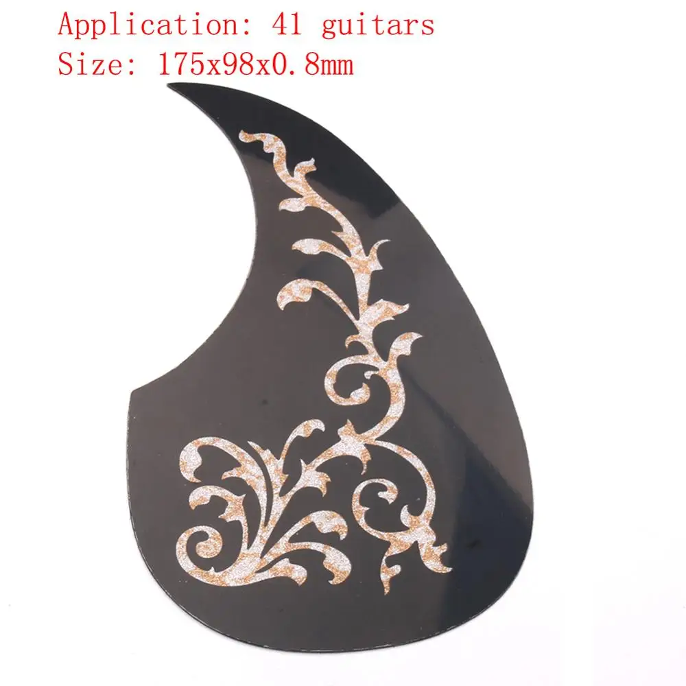 Акустическая гитара pick guard pick Guard Dickquard самоклеящаяся целлюлоидная пластина для 4" 40" 3" 38" аксессуары для гитары - Цвет: Type 6