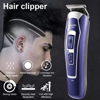 

Multifunctional Electric Hair Clipper Tool Chargeable Three Gear Adjustment Barbertool Trimmer For Men Hair Cutting Machine
