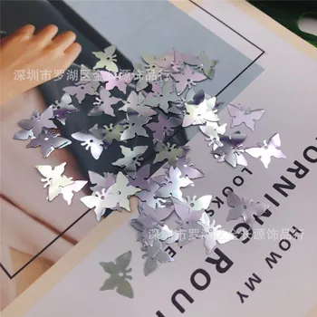 

1000Pcs 17x12mm Butterfly Sequin Paillette Sewing Papillon Sequins Garment Clothing Accessories Crafts&Paillette Home Decoration