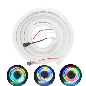 

6mm 8mm LED Neon Flexible 5V LED Neon Strip Light 1903 3838 IC 96pixels/m Waterproof Soft Rope Tube Outdoor Decoration Lighting