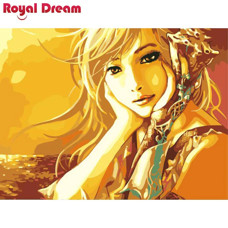 Escucha La Pintura De Bricolaje Por Numeros Lienzo Painitng Hogar