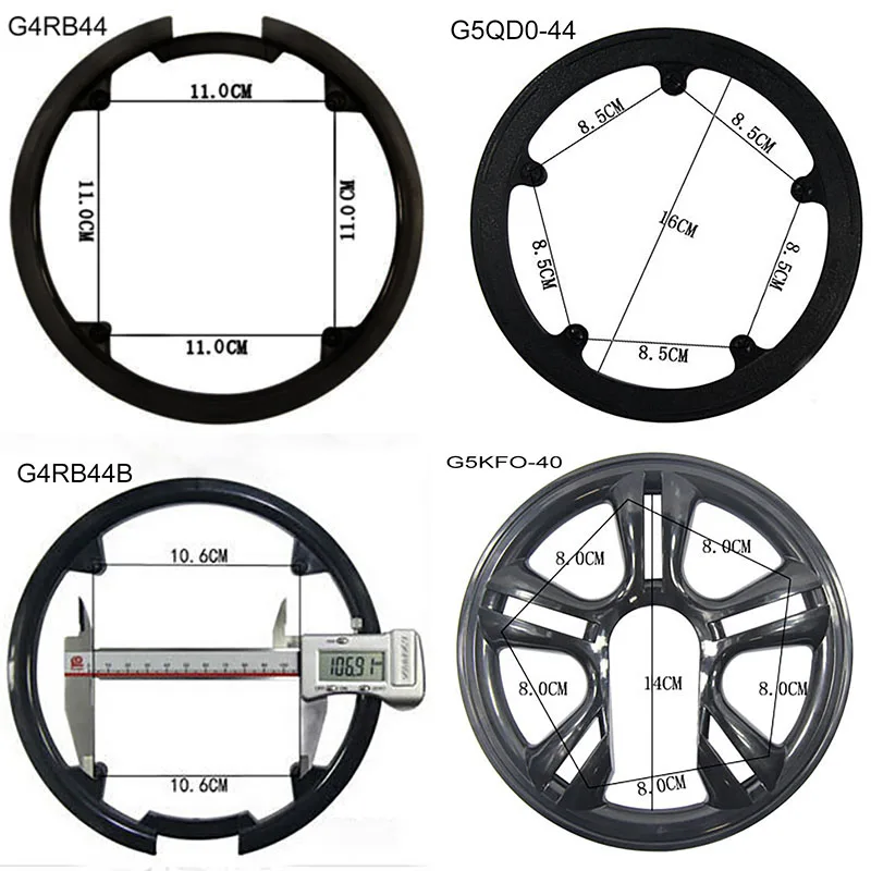 Fahrrad Radfahren Kurbel Schutz Abdeckung Kettenblatt Kurbel kette rad schutz Bike kettenblatt Schutzhülle Kettenrad Schutz – Detail 4