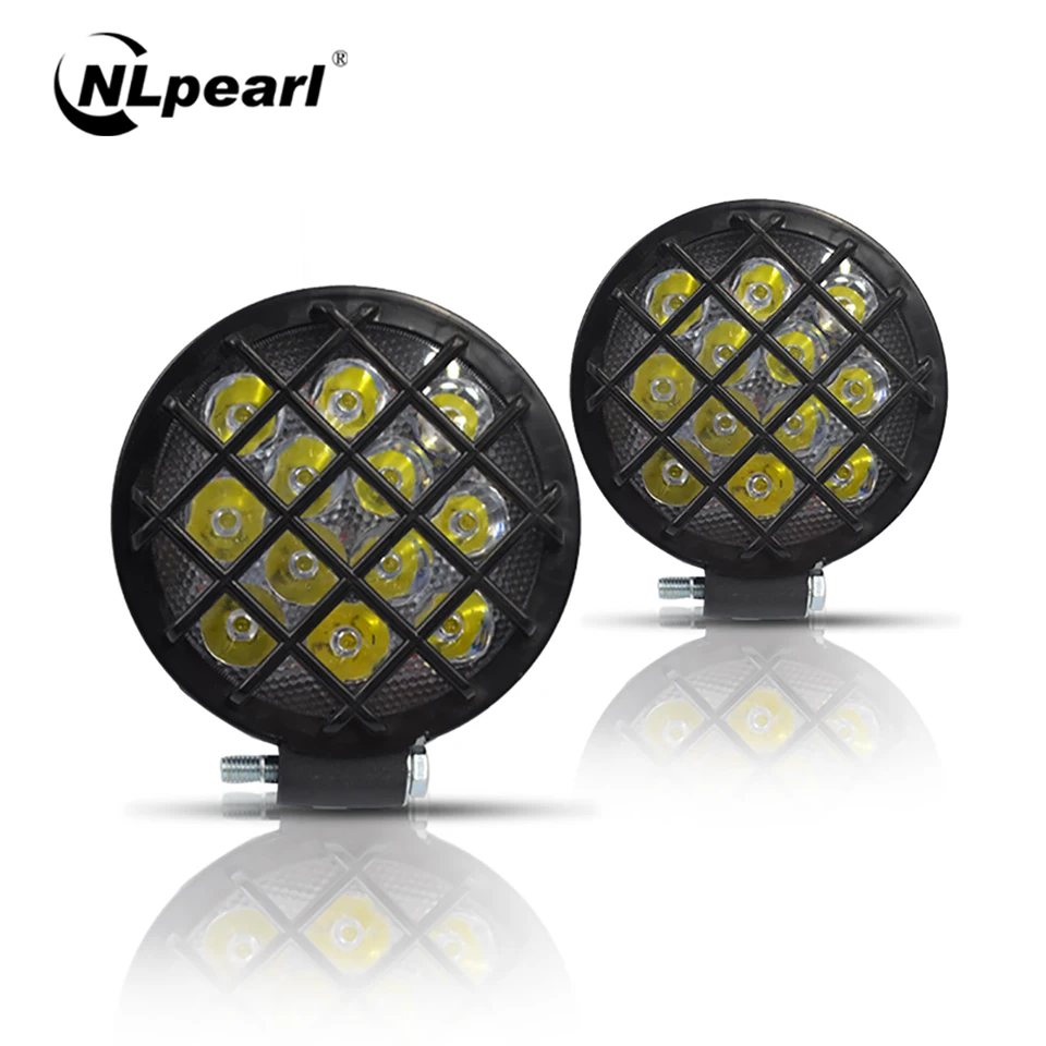 Nlpearl 2x36 Вт Красный Синий светодиодный стробоскопический фонарь полицейский