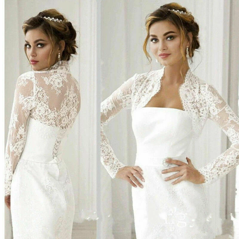 white bridal top