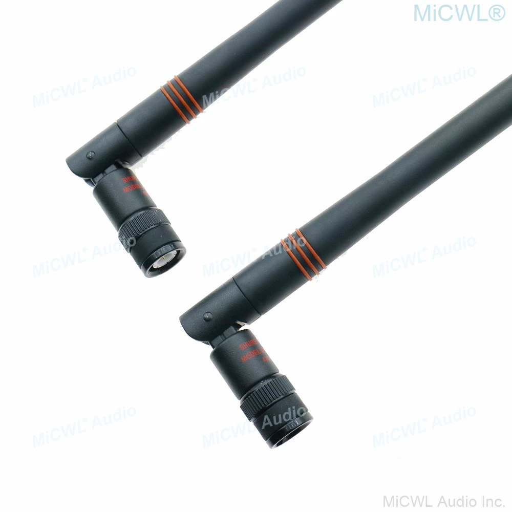 Kit de deux antennes actives directives UA874E Shure + 2 x 15m coaxial Kit de deux antennes actives directives UA874E Shure + 2 x 15m coaxial