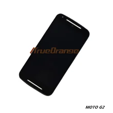 ЖК дисплей для Moto G2 с сенсорным экраном дигитайзер в сборе рамкой