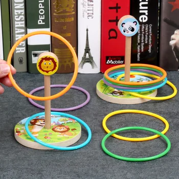 

Mini props Indoor Outdoor Colorful Piling Ring Throw Circle For Children Kids Early Learning Toys Gifts Sport Funny Family Game