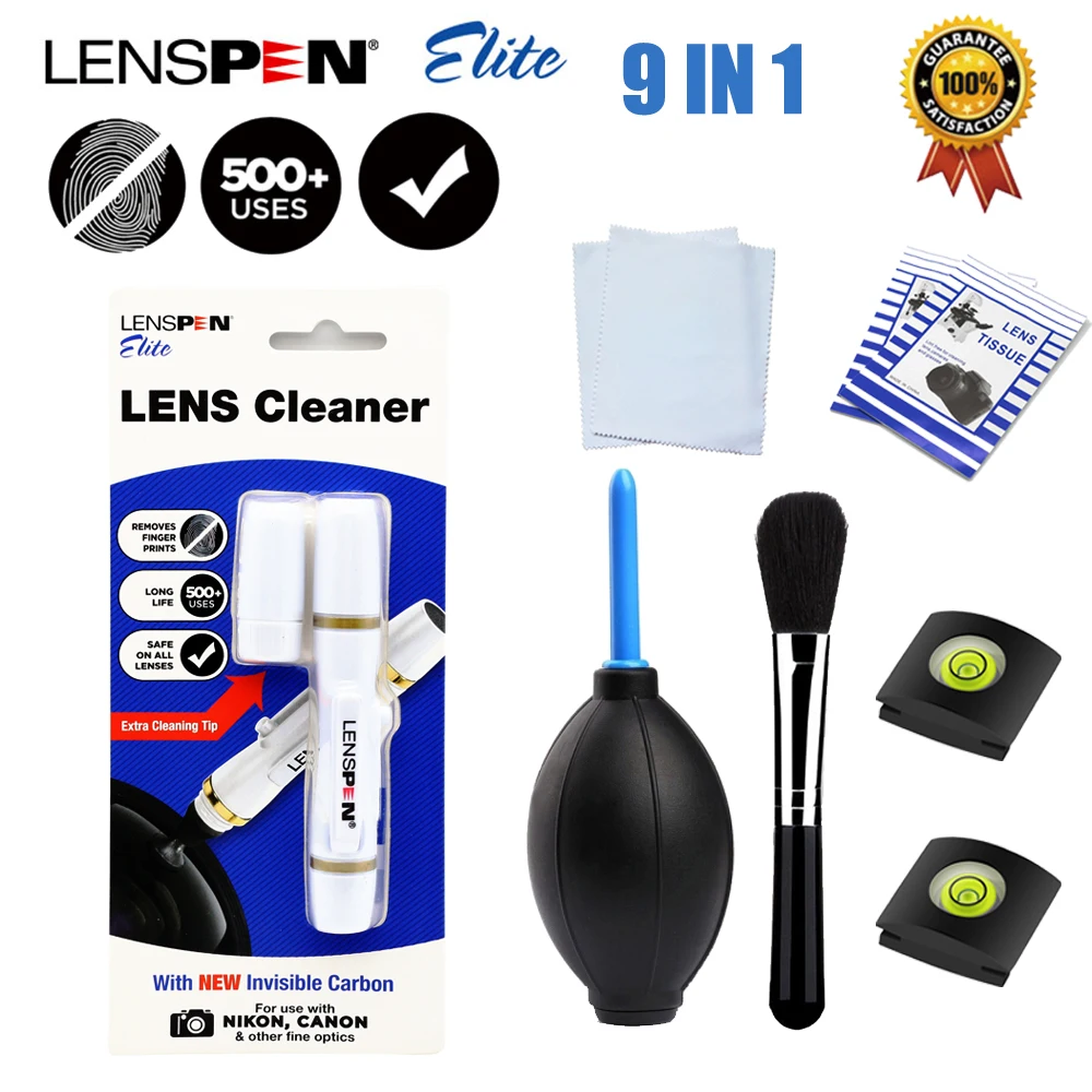 Original Lenspen NLP 2 Lens Cleaning Pen Invisible Carbon Compound Dust Cleaner for Canon Nikon