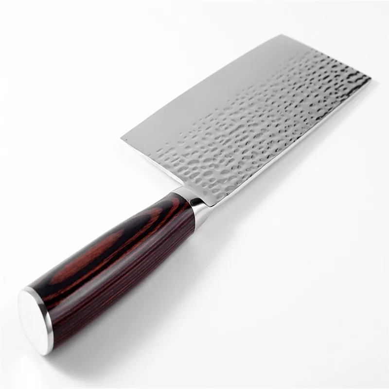 Chef Knife Chinese Kitchen Knives Damascus High Carbon Kitchen