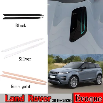 

For Range Rover Evoque (L551) 2019 2020 3 Color ABS Chrome/Black Rose gold Engine Roof Hood Frame Trim Exterior Car Accessories
