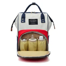 Большой Ёмкость подгузников, сумка для мамы, сумка-Органайзер для подгузников Сумка Открытый рюкзак для мам для кормления, сумка для мамы, сумка-Органайзер для путешествий застежки-молнии для рюкзака для ухода за детьми