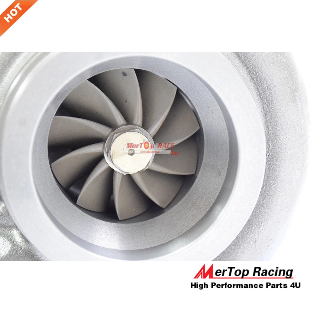 MERTOP RACING GTX4202R заготовка T4 4 ''V-band 1,15 A/R турбинный масляный с водяным охлаждением двойной Керамический шарикоподшипник Турбокомпрессор 350-600HP