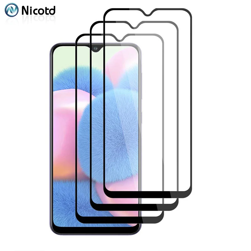 3 piecs full cover glass for samsung galaxy a10 6 2 screen protector 9h protective tempered glass film sm a105f ds sm a105fn ds 3 Piece Full Cover Glass For Samsung Galaxy A30s 6.4 Screen Protector 9H Protective Tempered Glass SM-A307F/DS SM-A307FN/DS