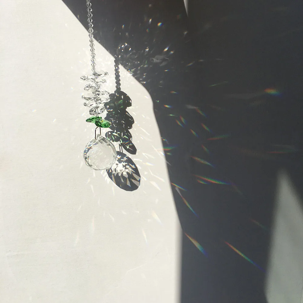 30 мм кристалл окно солнце Ловец коллекция бисера Suncatcher домашний декор Радуга производитель, прозрачные хрустальные призмы