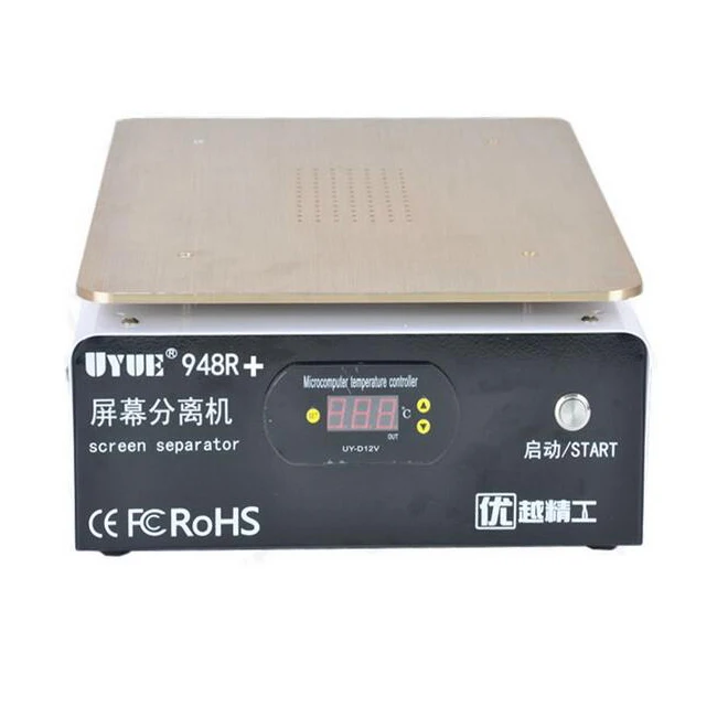UYUE 948R плюс 948R+ Встроенный вакуумный насос ЖК-сепаратор машина для мобильного телефона сенсорный экран мобильный телефон ремонт Макс 18 дюймов