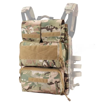 

MODIKER 2020 NEW JPC Tactical Zipper Bag Military Backpack Expand Bag Attached Pack Ⅱ - CP