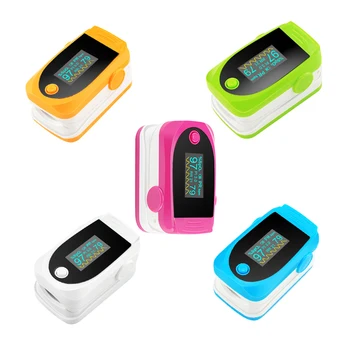 

5 PC Blend color Digital finger oximeter, OLED pulse oximeter display pulsioximetro SPO2 PR oximetro de dedo