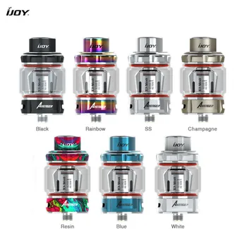 

Original IJOY Avenger subohm tank 2ML Capacity with Mesh pre-made coil 25 mm Atomizer Electronic Cigarettes Tank Vaporizer
