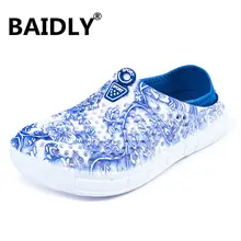 Женская водонепроницаемая обувь; дышащие пляжные сандалии; летние дорожные кроссовки на плоской подошве; Легкая спортивная обувь без застежки; Zapatillas