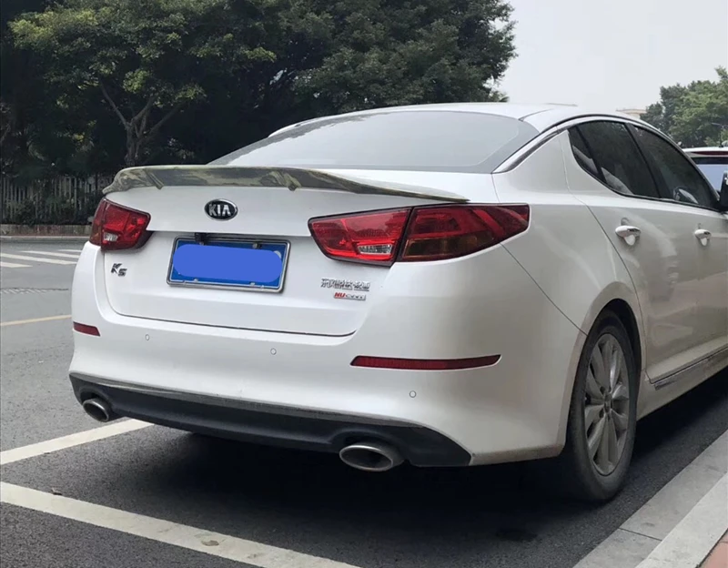 Для Kia K5/спойлер Optima углеродное волокно/FRP праймер заднее крыло r-тип спойлер, аксессуары
