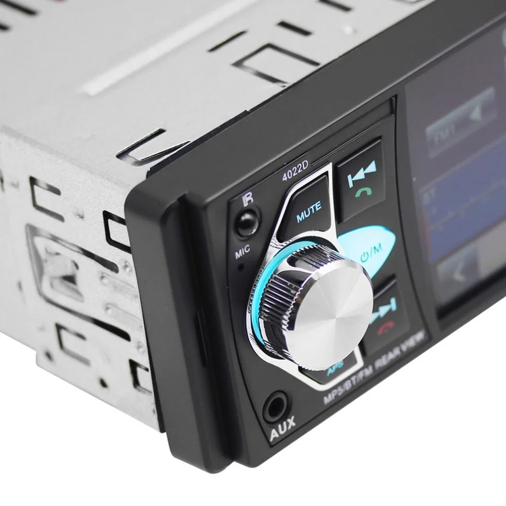 4022D 4,1 дюймовый цветной экран высокой четкости Hands-Free автомобильный Mp5 плеер карта U диск радио Реверсивный Автомобильный плеер