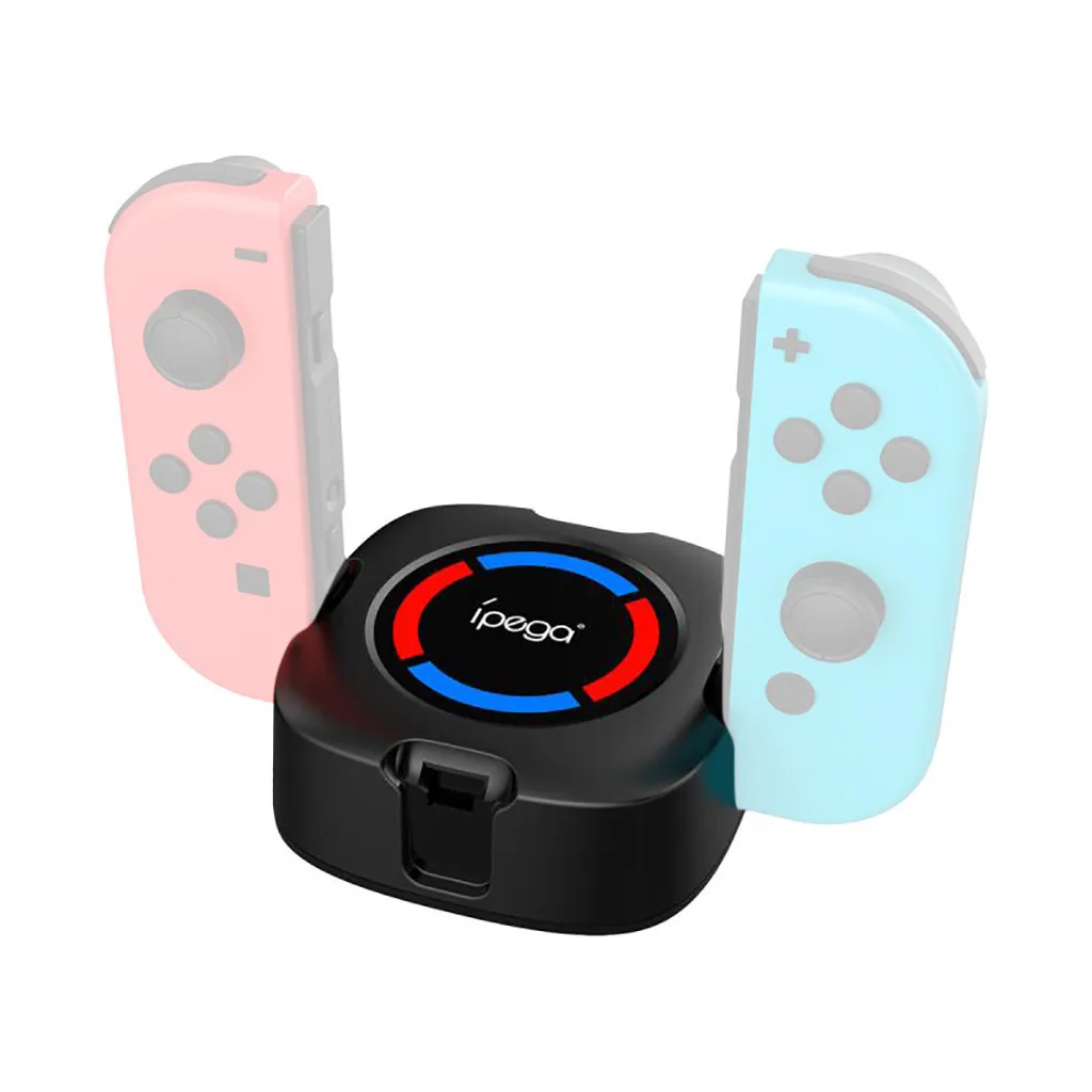 Портативная зарядная станция для переключателя NAND Joy-Con Pro контроллер Подставка для зарядки с светодиодный индикацией для переключатель