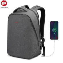 Tigernu бренд зарядка через usb путешествия рюкзак Для мужчин свет Backbag женские рюкзаки 15 дюймов ноутбук рюкзак школьный для подростков
