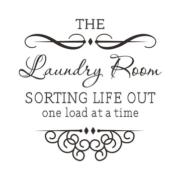 

The Laundry Room Removable Wall Quote Decals Sticker