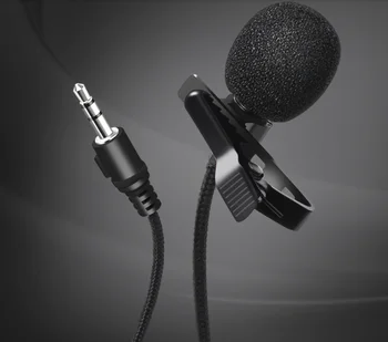 

3.5mm Plug Mini Microphone Lavalier Microfono For Recording Android Vlog Mic DSLR Camcorder Recorder