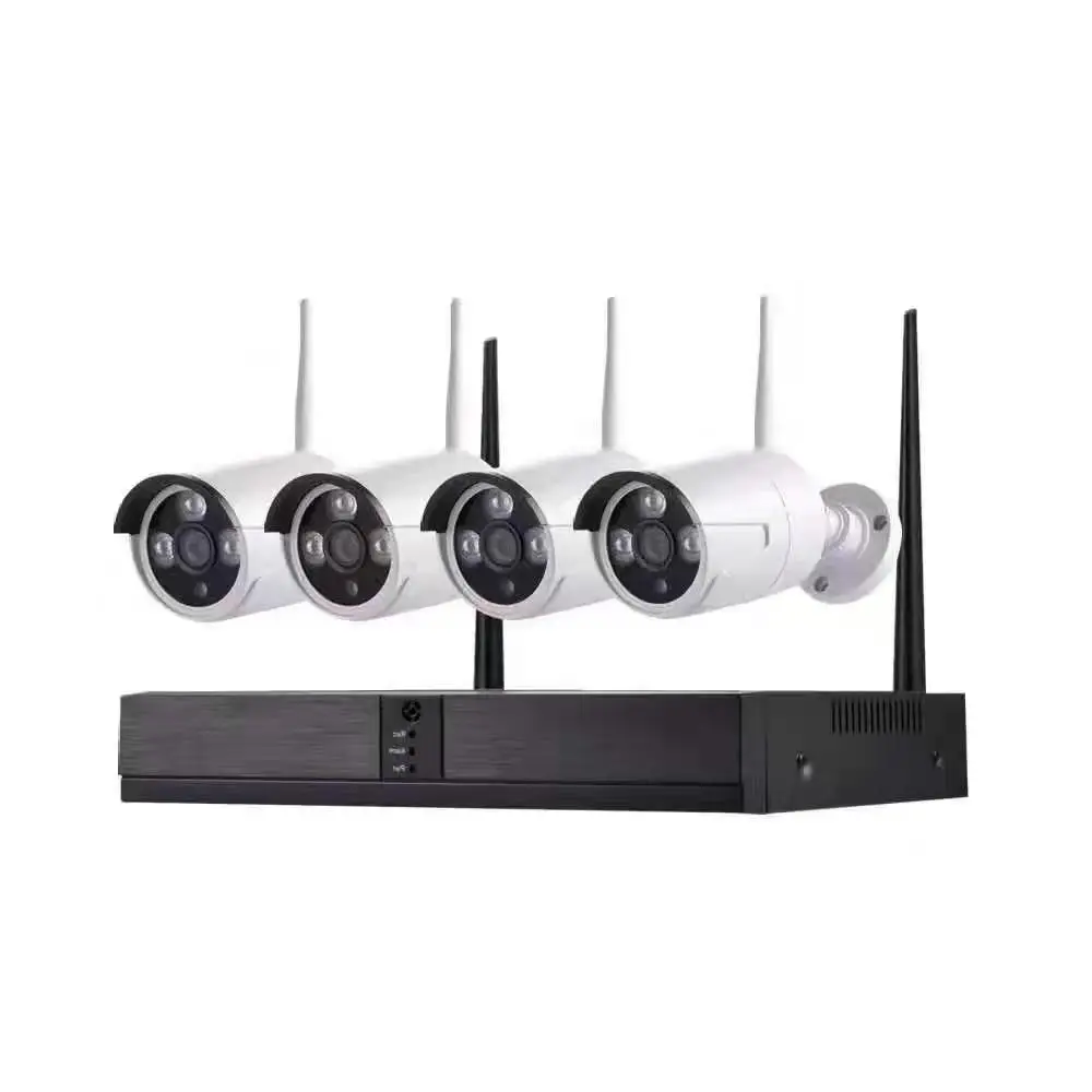 4CH 2MP 1080P NVR комплект беспроводной wifi ip-камера