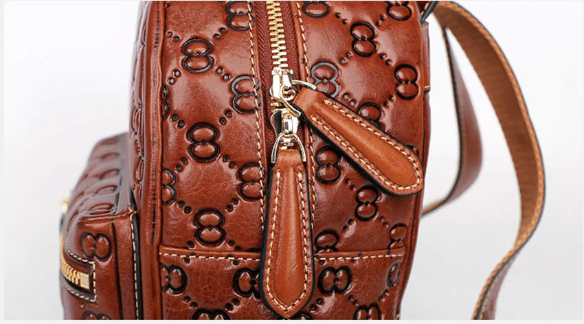 SUWERER рюкзак из натуральной кожи для женщин роскошный рюкзак дизайнерские сумки женские сумки женский рюкзак модная сумка с тиснением